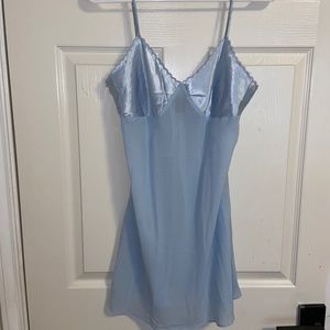 Light Blue Halston Nightgown
